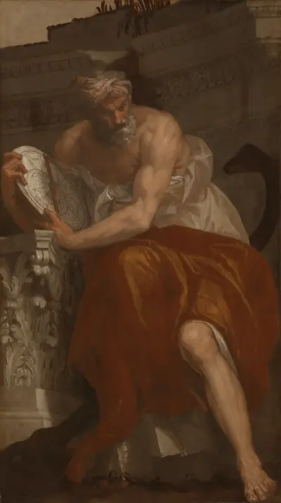 Allegory of Navigation with an Astrolabe av Paolo Veronese