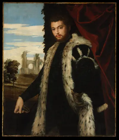 Portrét muže, Nr. 2, Paolo Veronese