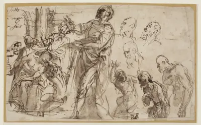 Studie pro Ecce Homo, Paolo Veronese