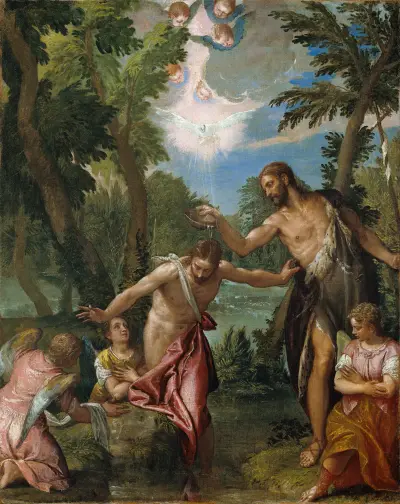 Křest Kristův, Paolo Veronese