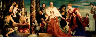 Madona rodiny Cuccinů, Paolo Veronese