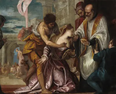 Umučení a poslední přijímání svaté Lucie, Paolo Veronese