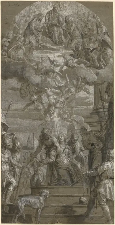 Mučednictví svaté Justiny, Paolo Veronese