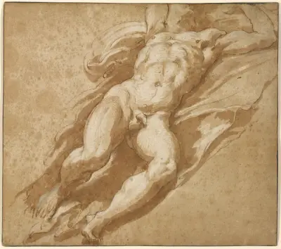 Figure Study von Parmigianino