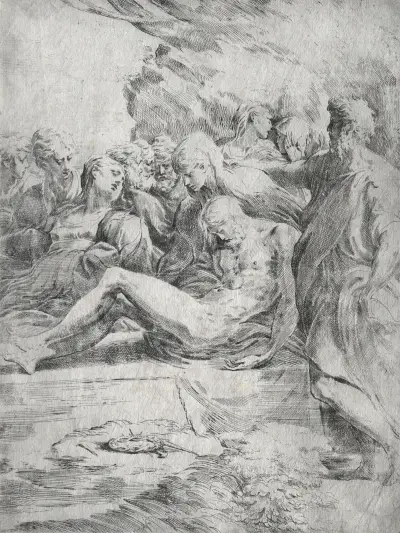 The Entombment von Parmigianino