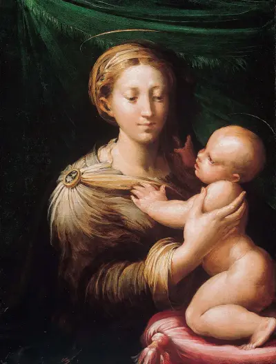 The Madonna and Child von Parmigianino