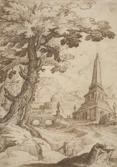 Heroický krajinný motiv, Paul Bril