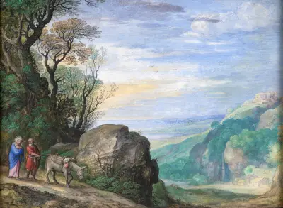 Útěk do Egypta, Paul Bril