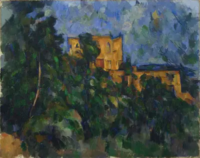 Château Noir (from 1903 until 1904) av Paul Cézanne