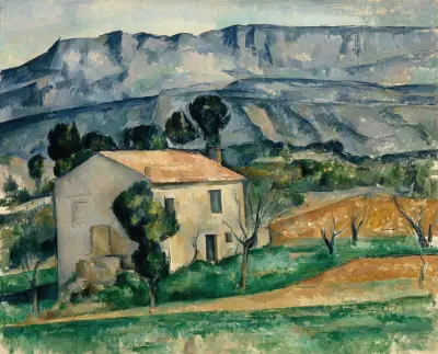 House in Provence av Paul Cézanne