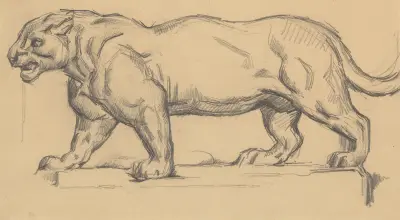Jaguar av Paul Cézanne