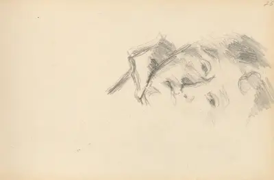Madame Cézanne, 1897 av Paul Cézanne