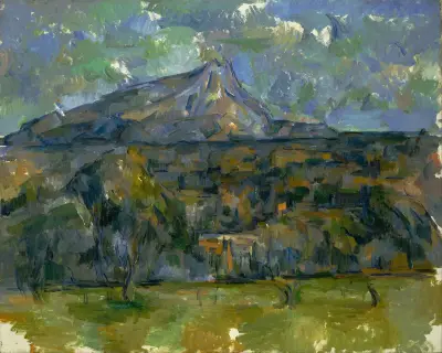 Mont Sainte-Victoire av Paul Cézanne