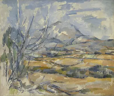 Montagne Sainte-Victoire av Paul Cézanne
