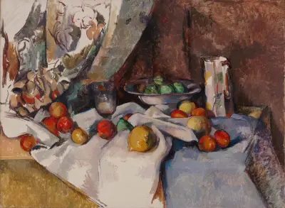 Still Life with Apples (from 1895 until 1898), 1895 av Paul Cézanne