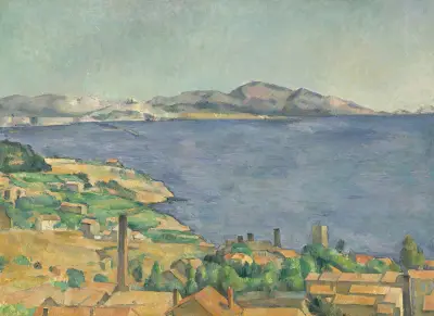 The Gulf of Marseilles Seen from L’Estaque av Paul Cézanne