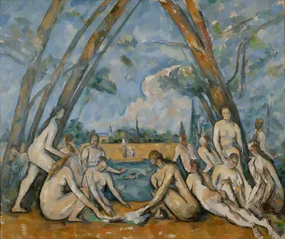 The Large Bathers av Paul Cézanne