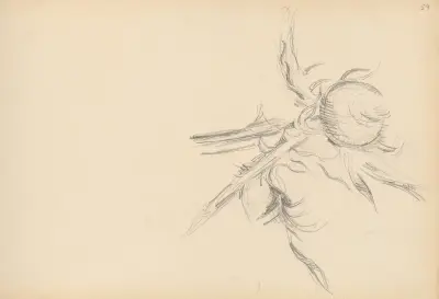 Thistle av Paul Cézanne