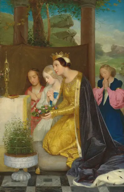 Sainte Amélie, Reine De Hongrie, Paul Delaroche