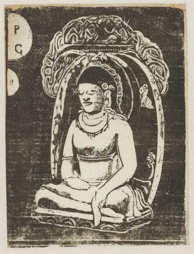 Buddha av Paul Gauguin