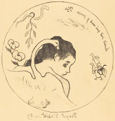 Leda (Cover) av Paul Gauguin