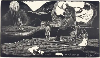 Maruru (Thank You), 1894 – Nr. 2 von Paul Gauguin