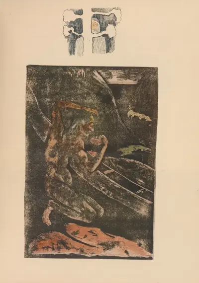 Noa Noa, Blatt 19 von Paul Gauguin