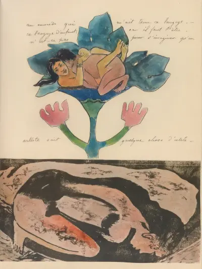 Noanoa Pl.20 av Paul Gauguin