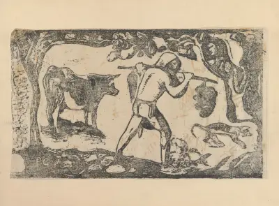 Noanoa Pl.37 av Paul Gauguin