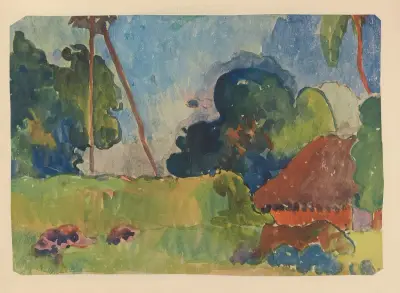 Noanoa Pl.40 av Paul Gauguin