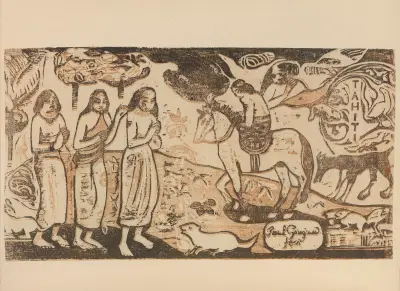 Noa Noa, Tafel 46 von Paul Gauguin