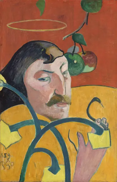 Selbstporträt, 1889 von Paul Gauguin