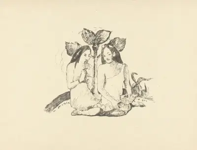 Tahiti av Paul Gauguin