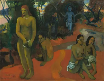 Te Pape Nave Nave (Delectable Waters) av Paul Gauguin