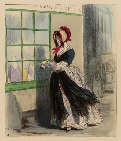 Clara et ses amants, Paul Gavarni