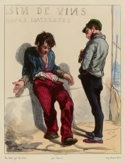Eh Ben Landerneau ça ne va donc pas mieux, Paul Gavarni