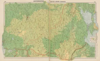 Europe—Southwestern Soviet Union, Manufacturing Region von John Paul Goode