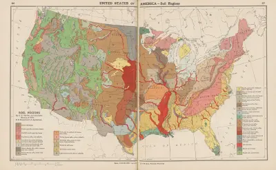 United States of America—Soil Regions von John Paul Goode