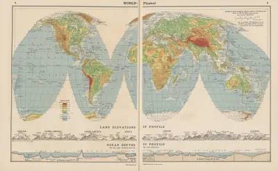 World—Physical von John Paul Goode