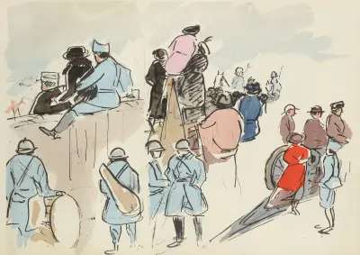 14 juillet 1919, Place de l’Etoile, 1919 – Nr. 1 von Paul Goute