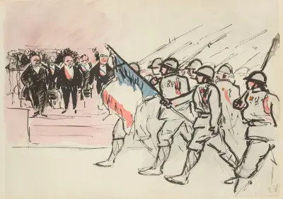 Défilé du 14 juillet 1919, 1919 – Nr. 2 von Paul Goute