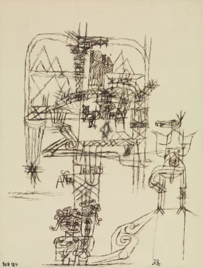 Anna und Leopold av Paul Klee