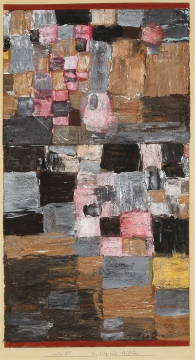 Vzestup malého města, Paul Klee