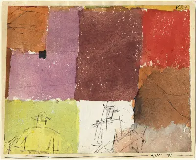 Composition with Figures av Paul Klee