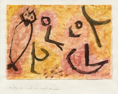 Die Eule wusste es av Paul Klee