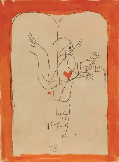 Geniusz podaje małe śniadanie, Paul Klee