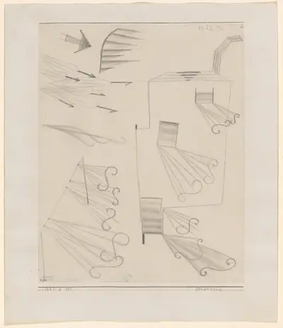 Ohnivý vítr, Paul Klee
