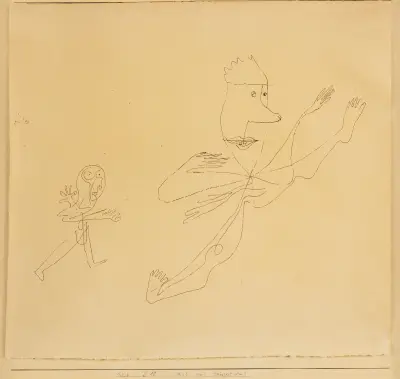 Mil! Was tanzest du (Mil! What are you dancing) av Paul Klee
