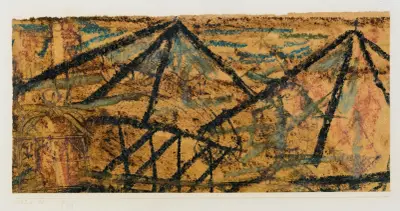 Mit Dem Wasserträger (With The Water Carrier) av Paul Klee