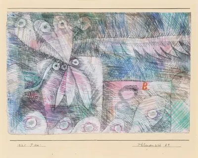 Obraz roślinny 8.B, Paul Klee